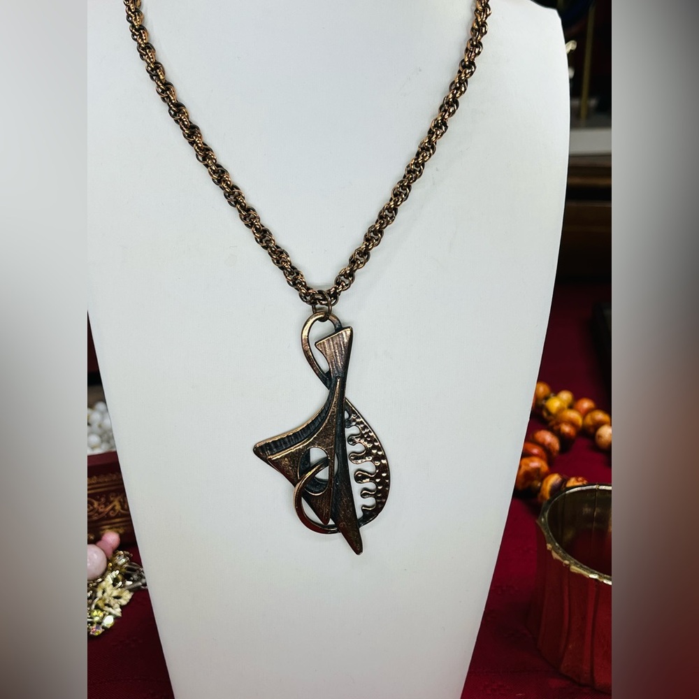 Rebajes Modernist Necklace and Earring set - Picture 5 of 15